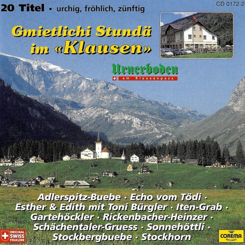 Gmietlichi Stundä Im Klausen - Various