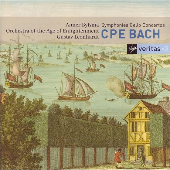 Anner Bylsma & Carl Philipp Emanuel Bach (1714-1788) - Cellokonzerte 2 CD