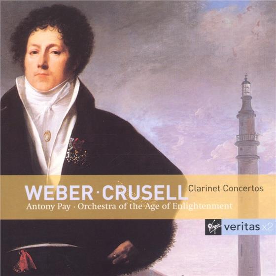 Antony Pay & Crusell/Weber - Klarinettenkonzerte 2 CDs