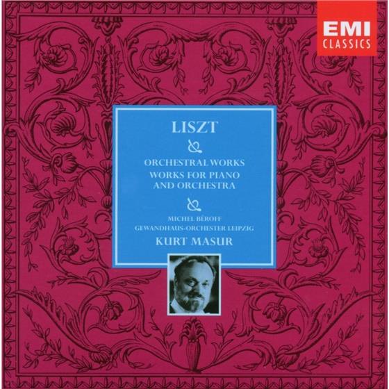 Masur/Beroff & Franz Liszt (1811-1886) - Orchester-/Klavierwerke 7 CDs
