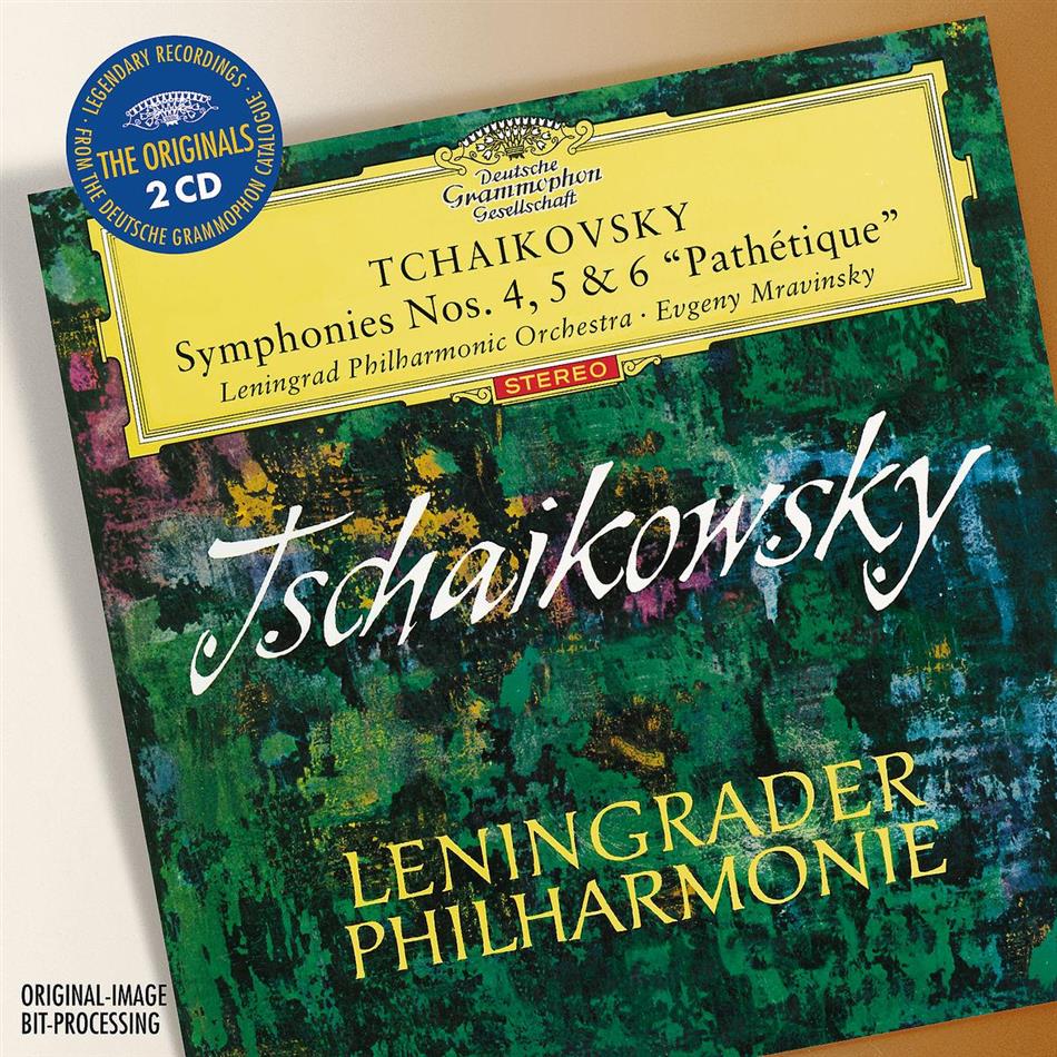 Evgeny Mrawinsky & Peter Iljitsch Tschaikowsky (1840-1893) - Symphonies 4,5,6 2 CDs