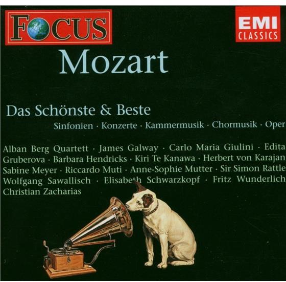 Various & Wolfgang Amadeus Mozart (1756-1791) - Focus Mozart - Das Schönste 5 CDs