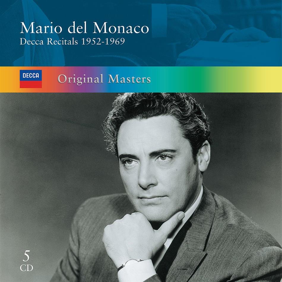 Mario Del Monaco & Various - Decca Recitals 1952 - 1969 5 CDs