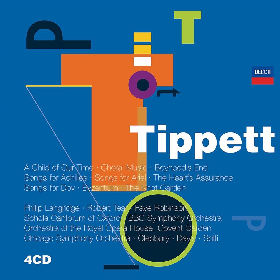 Various & Tippett - Vocal Music 4 CD