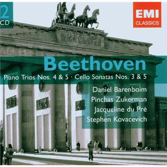 Daniel Barenboim & Ludwig van Beethoven (1770-1827) - Klaviertrios Op. 70/Cellosonate 2 CDs