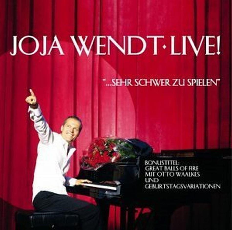Joja Wendt - Live! Sehr Schwer Zu Spielen
