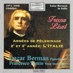Berman & Franz Liszt (1811-1886) - Annee De Pelerinage Italie 2 CD