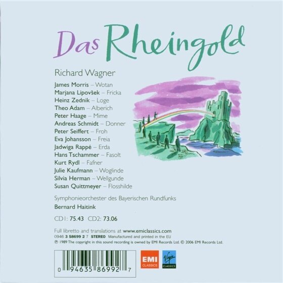 Bernard Haitink & Wolfgang Wagner - Rheingold 2 CDs
