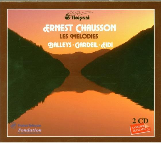 Brigitte Balley (Sopran) & Ernest Chausson (1855-1899) - Melodies 2 CDs
