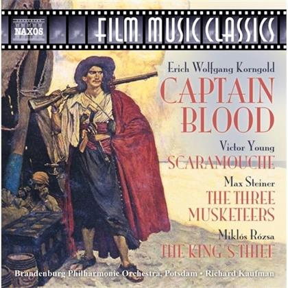 Kaufman Richard/Brandenburg Pho Potsdam & Korngold/Rozsa/Young/Steiner - Captain Blood/King's Thief/Scaramouche