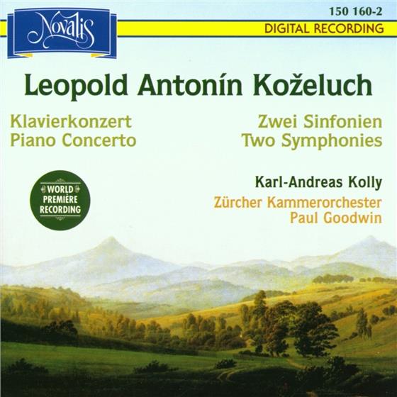 Kolly Karl-Andreas / Zürcher Kammerorch. & Leopold Anton Kozeluch (1747-1818) - Konzert Fuer Klavier In D-Dur
