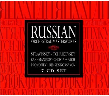 Fr&uuml;hbeck De Burgos Rafael/So London & Various - Russian Orchestral Masterworks (7 CDs)