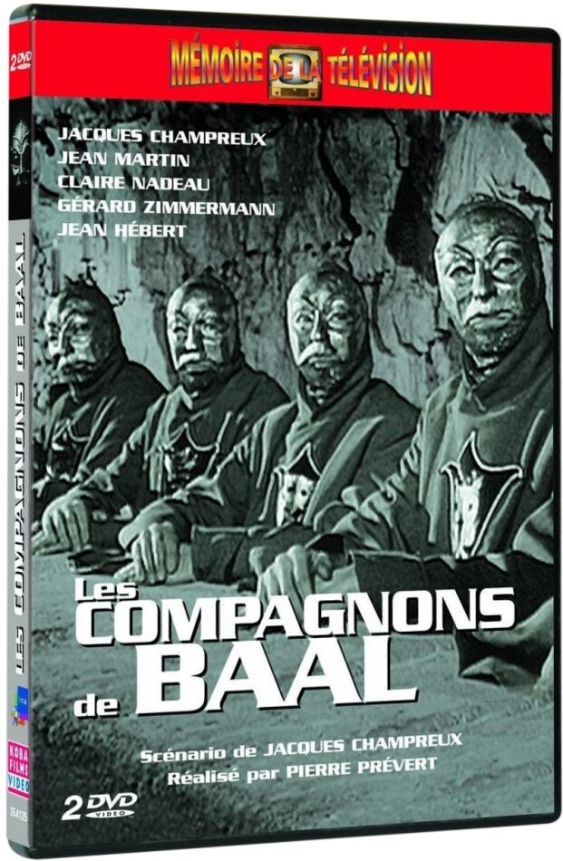 Les compagnons de Baal Mémoire de la Télévision, Coffret, n/b, 2 DVD