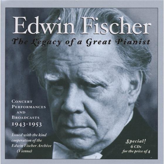 Edwin Fischer & Various - Legacy Of A Great Pianist 4 CD