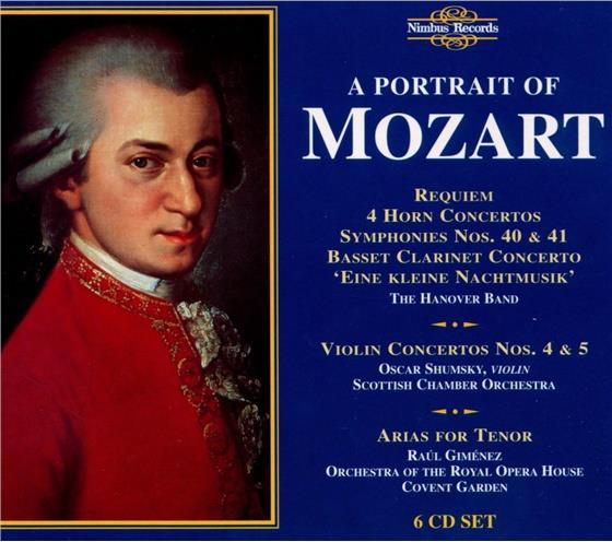 Oscar Shumsky (Violine) & Wolfgang Amadeus Mozart (1756-1791) - A Portrait Arias Concertos Sym 6 CDs