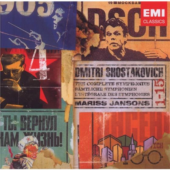 Mariss Jansons & Dimitri Schostakowitsch (1906-1975) - Complete Symphonies 10 CDs