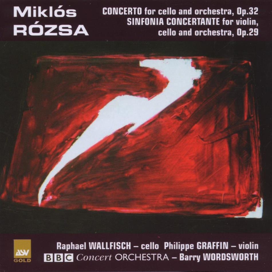 Raphael Wallfisch & Miklós Rózsa (1907-1995) - Konzert Fuer Cello Op32, Sinfo