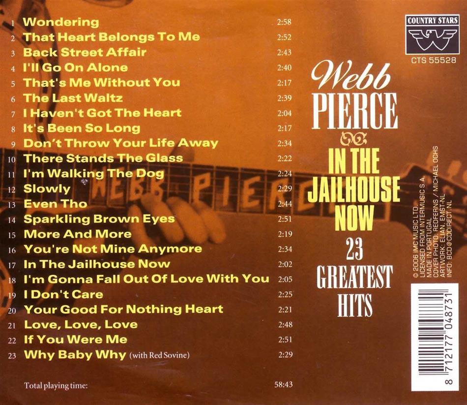Webb Pierce - In The Jailhouse Now