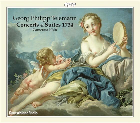 Camerata Köln & Georg Philipp Telemann (1681-1767) - Concert 1-6 & Suite 1-6 3 CDs