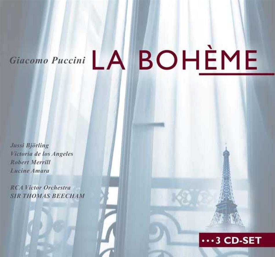 Björling Jussi / Los Angeles Victoria De & Giacomo Puccini (1858-1924) - La Boheme 3 CD
