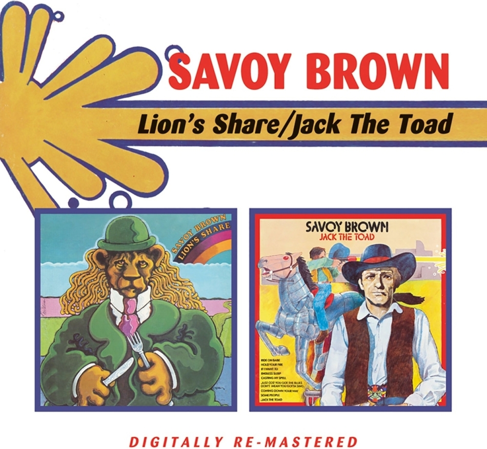 Savoy Brown - Lion's Share/Jack The Toad 2 CD
