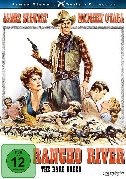 Rancho River - The rare breed (1966) James Stewart Western Collection