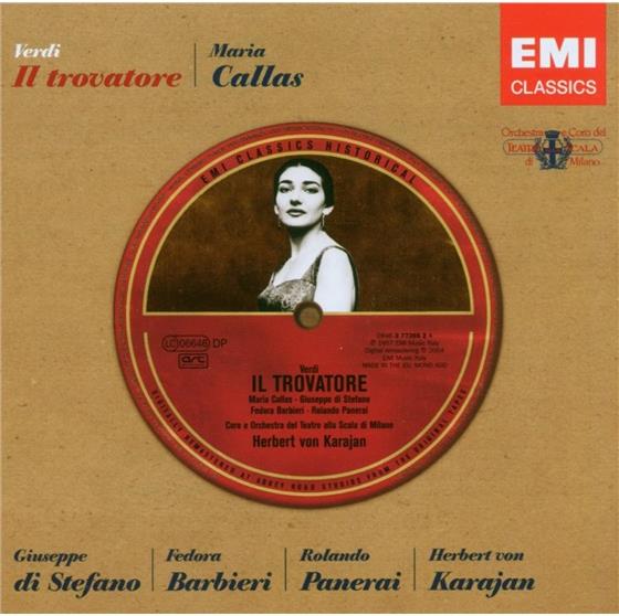 Giuseppe Verdi (1813-1901) & Herbert von Karajan - Trovatore 2 CD