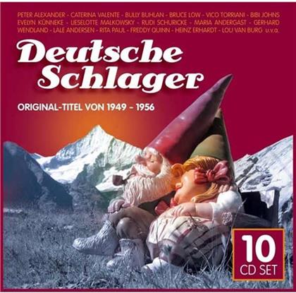 Deutsche Schlager - Various 1945-56 (10 CDs)