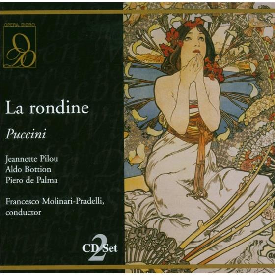 Pilou, Bottion, De Palma & Giacomo Puccini (1858-1924) - Rondine, La 2 CDs