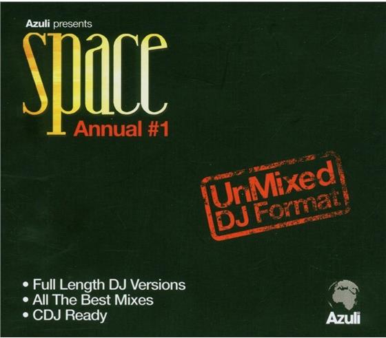 Azuli Presents - Space Annual 1 - Unmixed 2 CDs