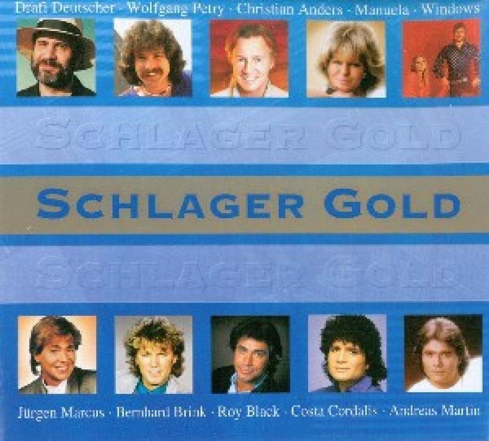Schlager Gold - Various 10 CDs