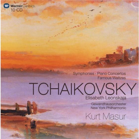 Kurt/Nyp Masur & Peter Iljitsch Tschaikowsky (1840-1893) - Complete Masur Recordings 10 CD