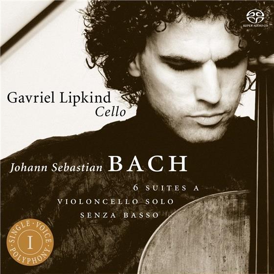 Gavriel Lipkind & Johann Sebastian Bach (1685-1750) - Cellosuiten 1-6 3 CDs