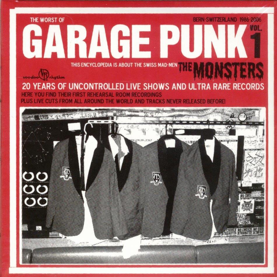 The Monsters (Ch) - Garage Punk From Bern Switzerland 86-06 2 CDs
