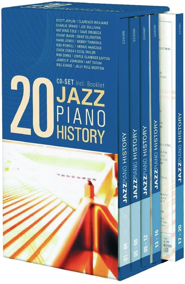 Jazz Piano History - Variou 20 CD
