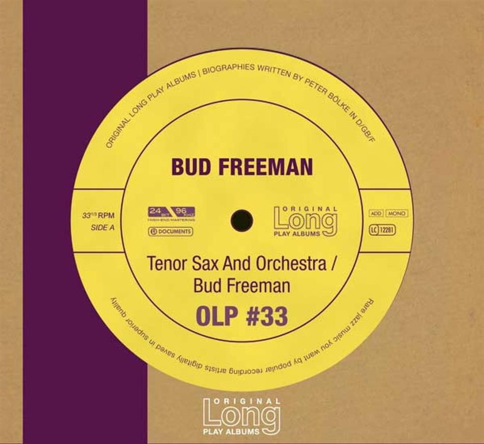Bud Freeman - Tenor Sax & Orchestra