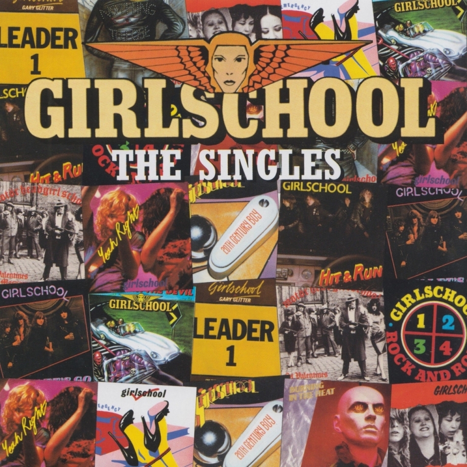 Girlschool - Singles 2 CDs