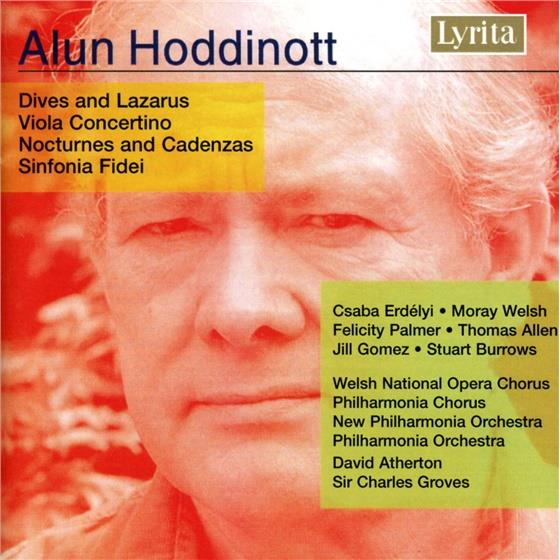 Felicity Palmer & Alun Hoddinott (1929 - 2008) - Concertino Op14, Dives & Lazar