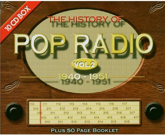 History Of Pop Radio 2 - Various 10 CD
