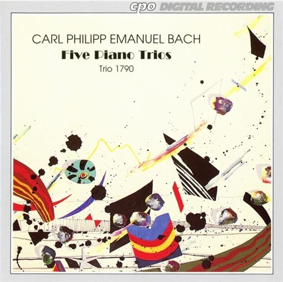Trio 1790 & Carl Philipp Emanuel Bach (1714-1788) - Trio Fuer Klavier Wq89/1,5,6,