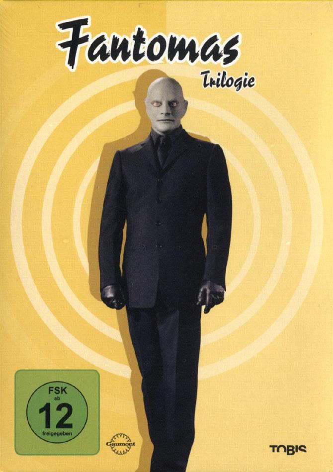 Fantomas - Trilogie 3 DVDs
