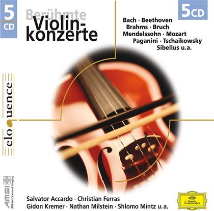 Various & Various - Ber&uuml;hmte Violinkonzerte (5 CDs)
