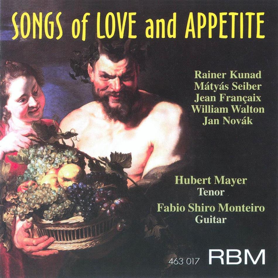 Hubert Mayer & Various - Songs Of Love And Appetite