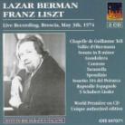 Lazar Berman & Franz Liszt (1811-1886) - Canzone, Chapelle De Guillaume 2 CDs