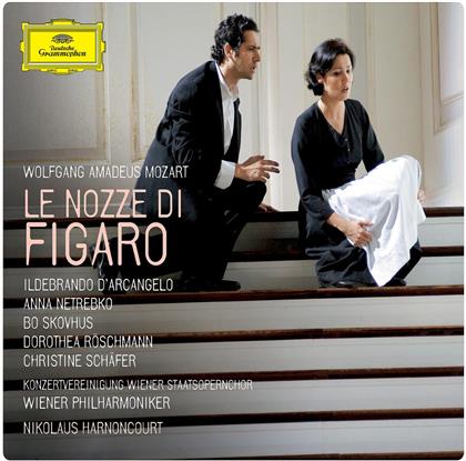 Harnoncourt/Netrebko/D'arcangelo/Skovhus & Wolfgang Amadeus Mozart (1756-1791) - Le Nozze Di Figaro (3 CDs)