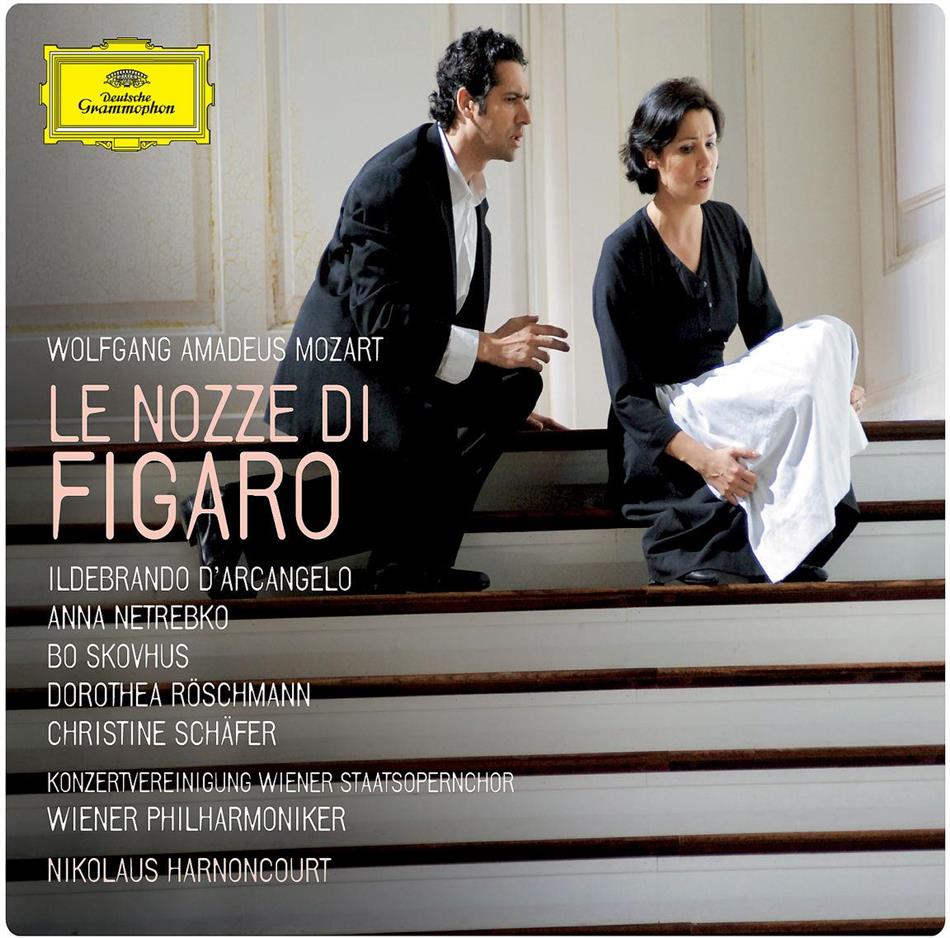 Harnoncourt/Netrebko/D'arcangelo/Skovhus & Wolfgang Amadeus Mozart (1756-1791) - Le Nozze Di Figaro 3 CDs