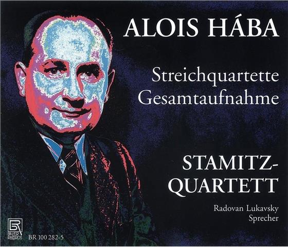Radovan Lukavsky & Alois Haba - Quartett Nr1-Nr16 4 CDs