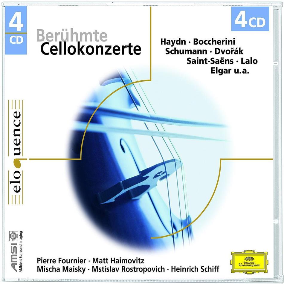 Various & Various - Berühmte Cellokonzerte 4 CDs