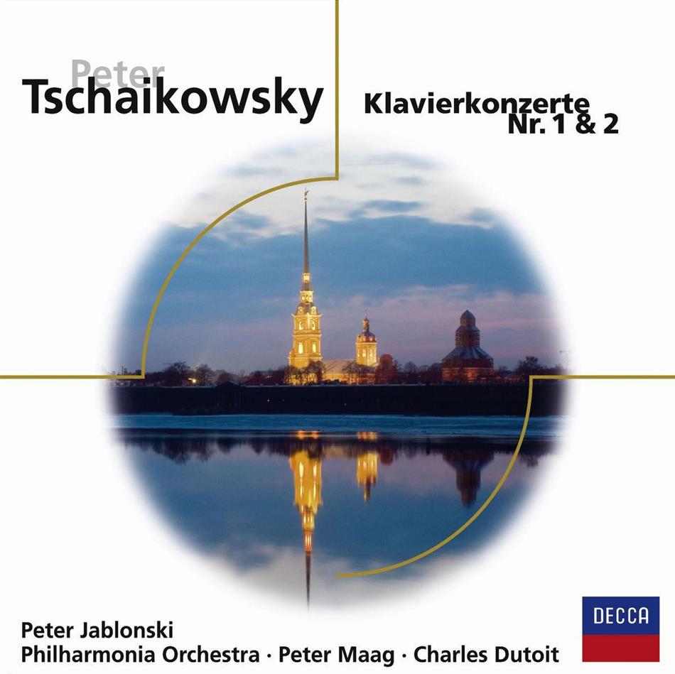 Jablonski/Maag/Dutoit & Peter Iljitsch Tschaikowsky (1840-1893) - Klavierkonzerte 1&2