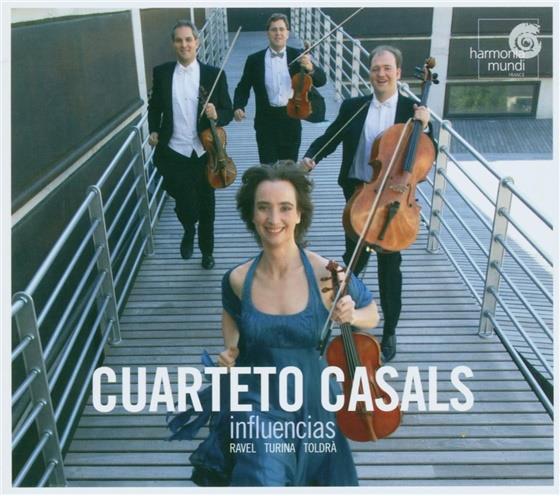 Casals Quartett & Ravel/Turina/Toldra - Streichquartette (Influencias)